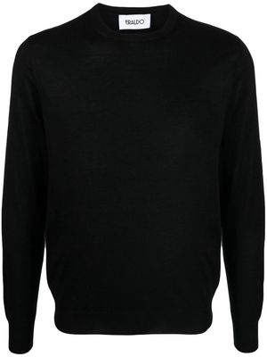ERALDO crew-neck cashmere-blend jumper - Black