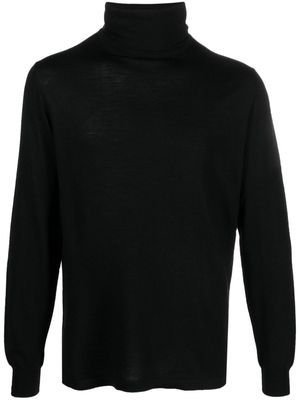 ERALDO roll-neck wool-blend jumper - Black