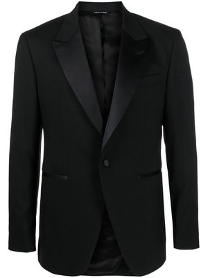 ERALDO single-breasted wool blazer - Black