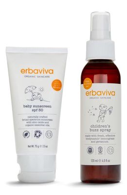 Erbaviva Baby Summer Skin Care Essentials Set in None