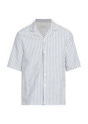 Eren Striped Camp Shirt