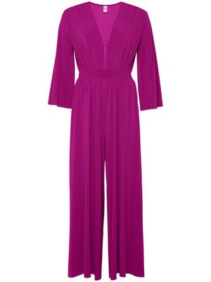 ERES Aretha V-neck jumpsuit - Purple