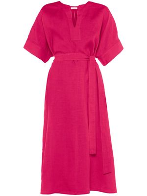 ERES Bibi linen midi dress - Pink