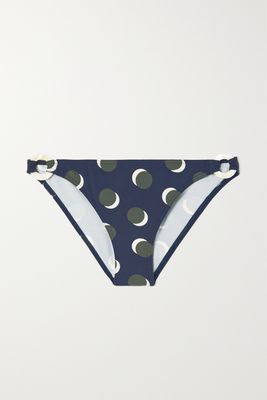 Eres - Brume Lune Printed Bikini Briefs - Blue