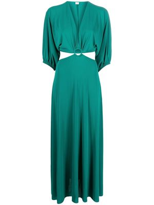 ERES Carmen ring-detailed A-line dress - Green