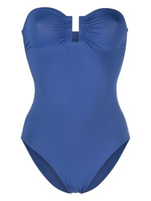 ERES Cassiopée strapless swimsuit - Blue