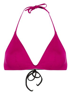 ERES Cubisme triangle bikini top - Pink