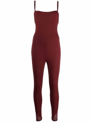 ERES Discipline lace-trim sports jumpsuit - Red