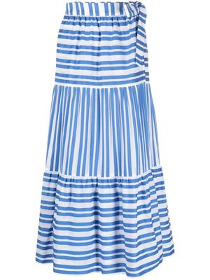 ERES Fortuna striped maxi skirt - Blue