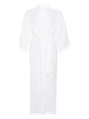 ERES Fraicheur terry-cloth robe - White