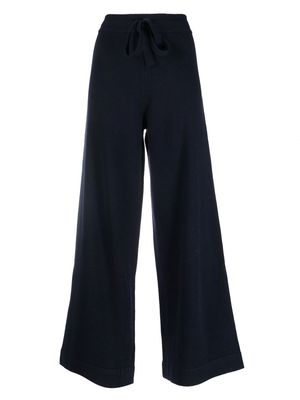 ERES Frédérique flared knitted trousers - Blue