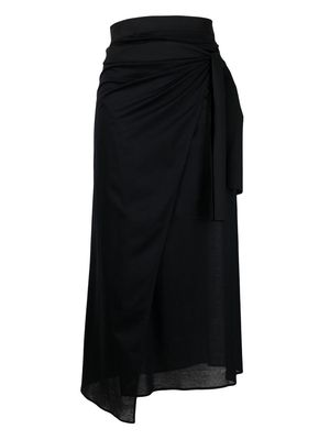ERES high-waisted beach skirt - Black