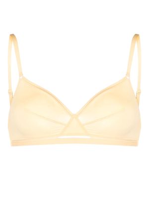 ERES Lydia Soyeuse triangle-cup bra - Yellow