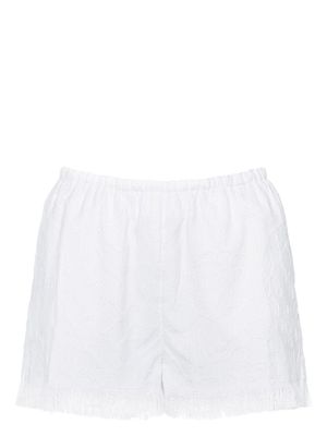 ERES Menthol terry-cloth shorts - White