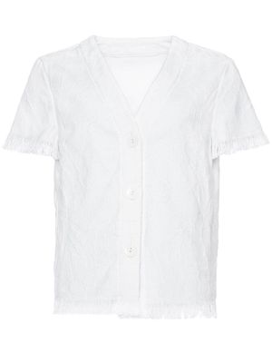 ERES Nectar terry-cloth shirt - White