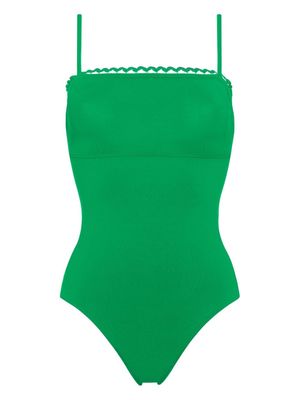 ERES Night picot-trimmed swimsuit - Green