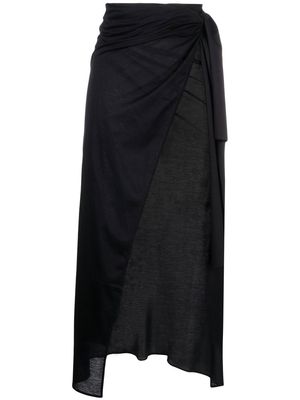 ERES Péplum maxi skirt - Black