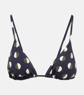 Eres Printed bikini top