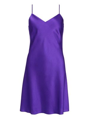 ERES silk slip dress - Purple