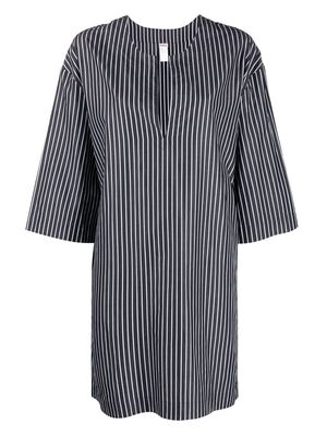 ERES striped cotton cover-up - Black