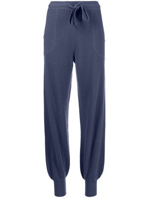ERES wool-cashmere track pants - Blue