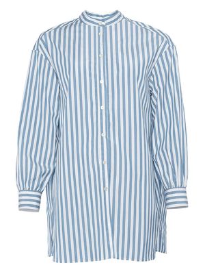 ERES Zeste stripe-print shirt - Blue