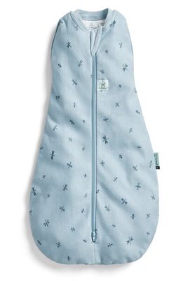 ergoPouch 0.2 TOG Organic Cotton Cocoon Swaddle Sack in Dragonflies 