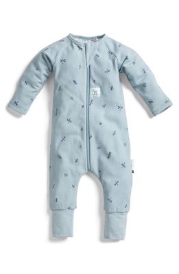 ergoPouch 1.0 TOG Long Sleeve Layering Romper in Dragonflies