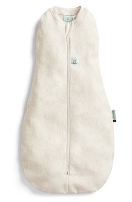 ergoPouch 1.0 TOG Organic Cotton Cocoon Swaddle Sack in Oatmeal Marle