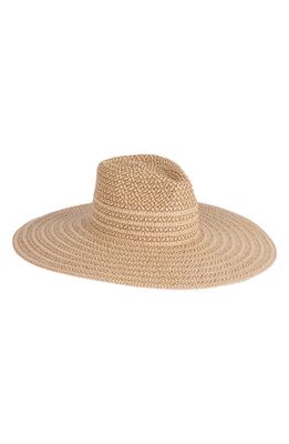 Eric Javits Sea La Vie Straw Sun Hat in Peanut 