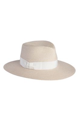 Eric Javits Squishee Instinct Straw Sun Hat in Cream