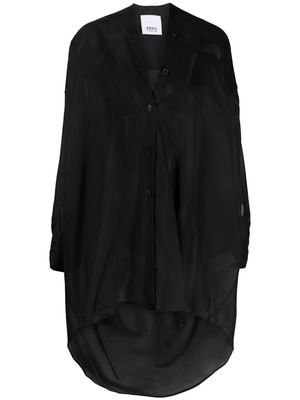 Erika Cavallini Alfonso V-neck shirt - Black