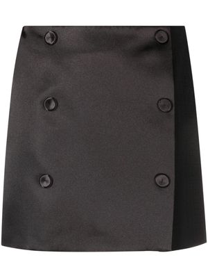 Erika Cavallini Null wrap skirt - Black