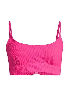 Erika Textured Bikini Top