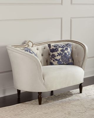 Erin Tufted-Back Settee