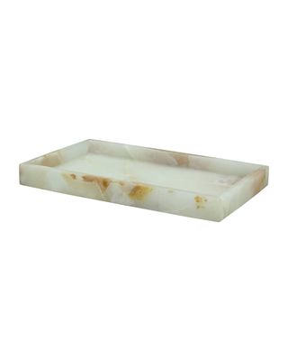 Eris Collection Light Green Onyx Small Vanity Tray