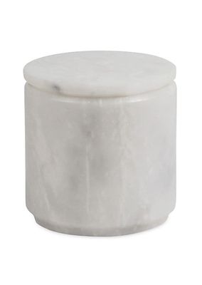 Eris Marble Honed 4" Cylindrical Canister