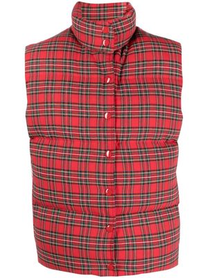 ERL check pattern jacket - Red
