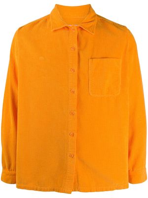 ERL corduroy cotton shirt - Orange