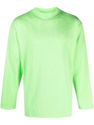 ERL graphic-print cotton sweatshirt - Green