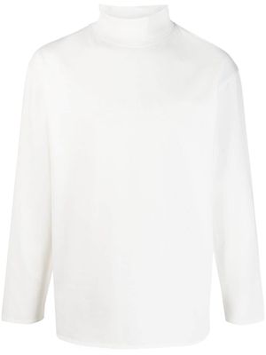 ERL high-neck cotton sweatshirt - White
