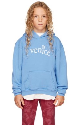 ERL Kids Blue Venice Hoodie