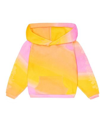 ERL Kids Ombré cotton-blend jersey hoodie