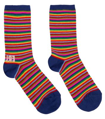 ERL Kids Striped cotton-blend socks