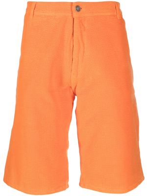 ERL knee-length corduroy shorts - Orange
