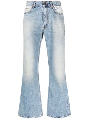 ERL mid-rise flared jeans - Blue