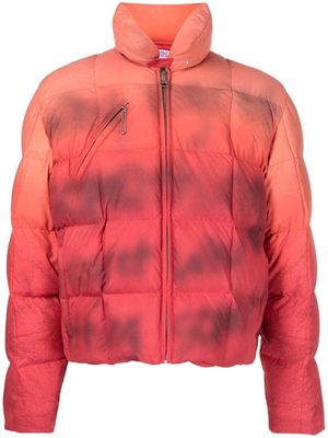 ERL padded gradient-effect jacket - Orange