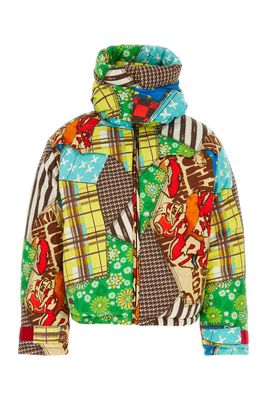 ERL Printed cotton-blend down jacket