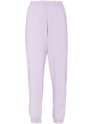 ERL straight-leg track pants - Purple