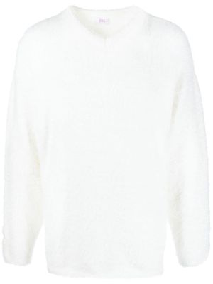ERL V-neck pullover jumper - White